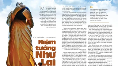 Bài trên Báo Giác Ngộ số 1172 - Thiết kế: Phòng Mỹ thuật BGN/Tống Viết Diễn