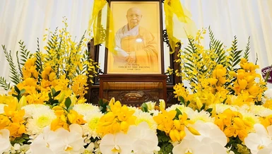 Di ảnh cố Ni trưởng Thích nữ Như Phương