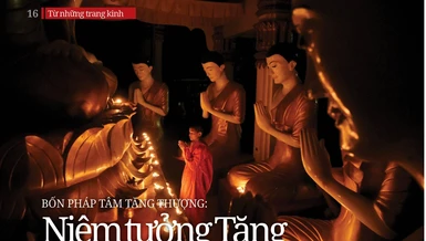 Bài trên Báo Giác Ngộ số 1174 - Thiết kế: Phòng Mỹ thuật BGN/Tống Viết Diễn
