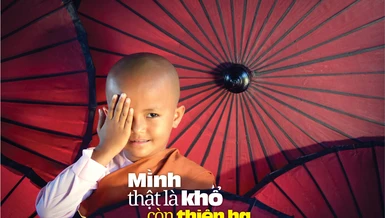 Bài trên Báo Giác Ngộ số 1191 - Thiết kế: Phòng Mỹ thuật BGN/Tống Viết Diễn