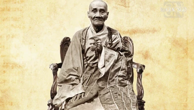 Chân dung Đại lão Hòa thượng Đạt Thanh