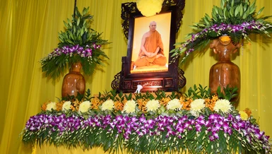 Di ảnh Thượng tọa Thích Minh Nhơn