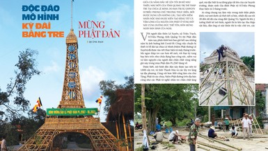 Bài trên Báo Giác Ngộ số 1201 - Thiết kế: Phòng Mỹ thuật BGN/Tống Viết Diễn