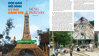 Bài trên Báo Giác Ngộ số 1201 - Thiết kế: Phòng Mỹ thuật BGN/Tống Viết Diễn