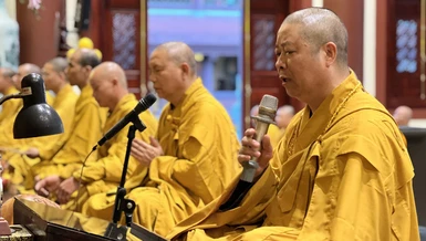 Nghệ An: Khai pháp khóa An cư kiết hạ Phật lịch 2567 tại chùa Diệc
