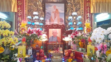 Di ảnh Ni trưởng Thích nữ Tắc Thanh