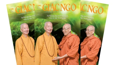 Báo Giác Ngộ số 1208: Sự hội ngộ đạo tình xúc động của các bậc Trưởng lão