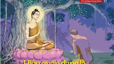 Bài trên Báo Giác Ngộ số 1209 - Thiết kế: Phòng Mỹ thuật BGN/Tống Viết Diễn