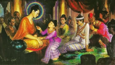 Tôn giả La-hầu-la xuất gia với hoàn cảnh và thân phận đặc biệt, tuổi còn niên thiếu, là bậc vương tử, con của Thái tử Tất-đạt-đa - Ảnh minh họa