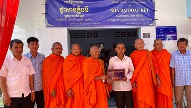 Trà Vinh: Hội Đoàn kết Sư sãi yêu nước tỉnh, các chùa hoạt động từ thiện nhân mùa Vu lan