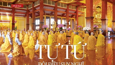 Bài trên Báo Giác Ngộ số 1217 - Thiết kế: Phòng Mỹ thuật BGN/Tống Viết Diễn