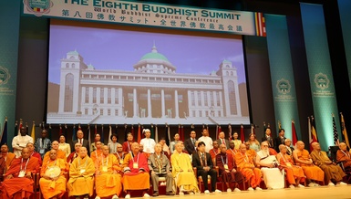 Đại diện lãnh đạo các tổ chức Phật giáo tham dự 