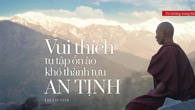 Bài trên Báo Giác Ngộ số 1218 - Thiết kế: Phòng Mỹ thuật BGN/Tống Viết Diễn