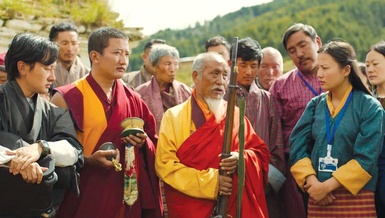 Phân cảnh cuối của bộ phim The Monk and The Gun