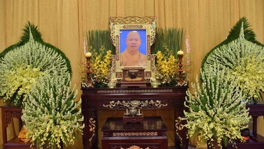 Di ảnh cố Hòa thượng Thích Trí Chơn