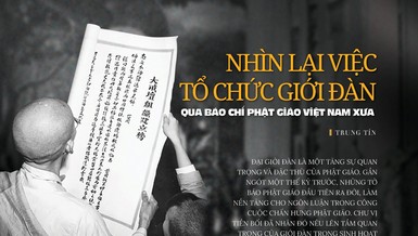 Bài trên Báo Giác Ngộ số 1228 - Thiết kế: Phòng Mỹ thuật BGN/Tống Viết Diễn