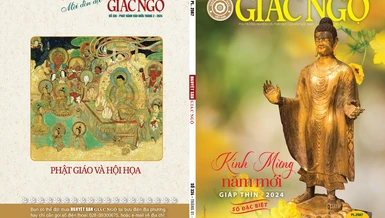 Bìa Nguyệt san Giác Ngộ số 334 