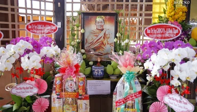 Di ảnh cố Trưởng lão Hòa thượng Giác Trang (1933-2008)