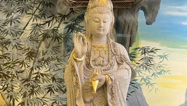 Ấn cát tường xóa vô minh/ Cứu khổ cứu nạn hàm linh nương về