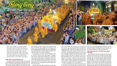 Bài trên Báo Giác Ngộ số 1253 - Thiết kế: Phòng Mỹ thuật BGN/Tống Viết Diễn