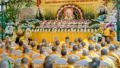 Lễ tưởng niệm 30 năm ngày Trưởng lão Hòa thượng Thích Thanh Cầm viên tịch tại chùa Thanh Hà