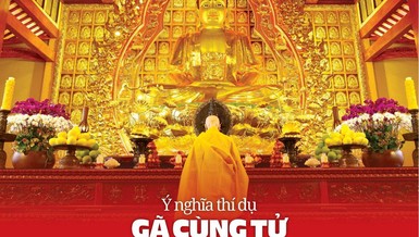 Bài trên Báo Giác Ngộ số 1253 - Thiết kế: Phòng Mỹ thuật BGN/Tống Viết Diễn