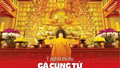 Bài trên Báo Giác Ngộ số 1253 - Thiết kế: Phòng Mỹ thuật BGN/Tống Viết Diễn