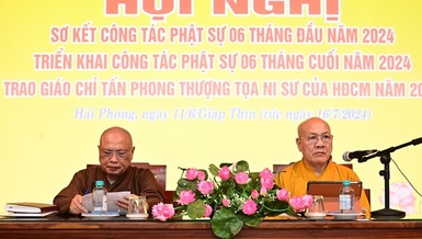 Hải Phòng: Trao quyết định bổ nhiệm trụ trì đến 22 vị Tăng, Ni trong 6 tháng đầu năm 2024