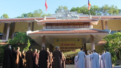 Kỳ thi tuyển sinh cử nhân Phật học khóa XV (2024-2028) được tổ chức vào ngày 13-7 tại cơ sở II - Học viện Phật giáo VN tại Huế (P.An Tây, TP.Huế)