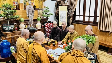 Viện Nghiên cứu Phật học VN họp chuẩn bị Hội thảo về Trưởng lão Hòa thượng Thích Minh Châu