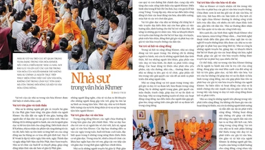 Bài trên Báo Giác Ngộ số 1260 - Thiết kế: Phòng Mỹ thuật BGN/Tống Viết Diễn