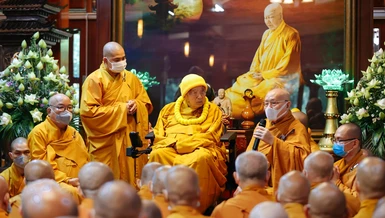 Lễ khánh tuế Thiền sư Thích Thanh Từ tại tổ đình Thường Chiếu (H.Long Thành, Đồng Nai)