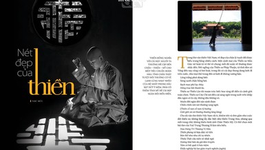 Bài đăng trên giai phẩm Giác Ngộ Vu lan PL.2568 - Thiết kế: Phòng Mỹ thuật BGN