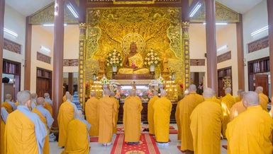 Quang cảnh buổi lễ