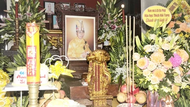 Di ảnh Hòa thượng Thích Phước Châu