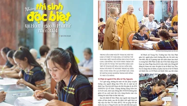 Bài trên Báo Giác Ngộ số 1279 - Thiết kế: Phòng Mỹ thuật BGN/Tống Viết Diễn