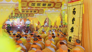 Trang nghiêm Lễ truy niệm Hòa thượng Thích Thanh Định 