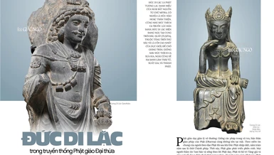 Bài đăng trên giai phẩm Giác Ngộ Xuân Ất Tỵ - 2025 - Thiết kế: Phòng Mỹ thuật BGN/Tống Viết Diễn