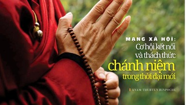 Bài trên Báo Giác Ngộ số 1290 - Thiết kế: Phòng Mỹ thuật BGN/Tống Viết Diễn