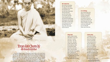 Bài trên Báo Giác Ngộ số 1291 - Thiết kế: Phòng Mỹ thuật BGN/Tống Viết Diễn