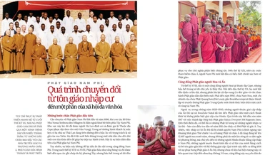 Bài trên Báo Giác Ngộ số 1292 - Thiết kế: Phòng Mỹ thuật BGN/Tống Viết Diễn