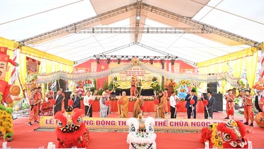 Chính thức khởi công xây dựng ngôi đại hùng bảo điện và các công trình phụ trợ chùa Ngọc Quang