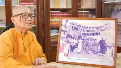 Ký ức về những ngày tranh đấu cho hòa bình, tự do vẫn còn sống động - Ảnh: Quảng Đạo/BGN