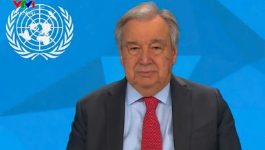 Tổng Thư ký Liên Hiệp Quốc António Guterres phát biểu chúc mừng Đại lễ Vesak 2025 