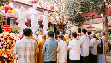 Đại lễ Phật đản Phật lịch 2569 tại chùa Láp (TP.Vĩnh Yên, Vĩnh Phúc)