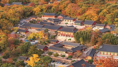 Quần thể công trình đồ sộ của chùa Beomeo-sa