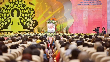Việt Nam - nơi hội ngộ của cộng đồng Phật giáo thế giới và lãnh đạo các quốc gia trong Đại lễ Vesak Liên Hiệp Quốc 2025 - Ảnh: QUảng Đạo/BGN