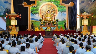 Ngày tu an lạc và Lễ giỗ Tổ tại chùa Bằng (Linh Tiên tự - P.Hoàng Liệt, Hà Nội) 