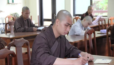 Kỳ thi tuyển sinh cử nhân Phật học khóa XVI (2025-2029) - Học viện Phật giáo VN tại Huế được tổ chức vào ngày 11-7 vừa qua