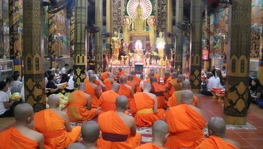 Quang cảnh buổi lễ